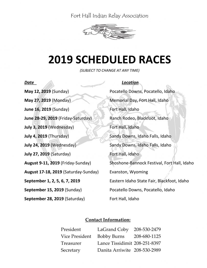 Indian Relay Races 2027 Schedule Edmonton