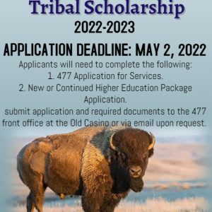 Higher Education Tribal Scholarship