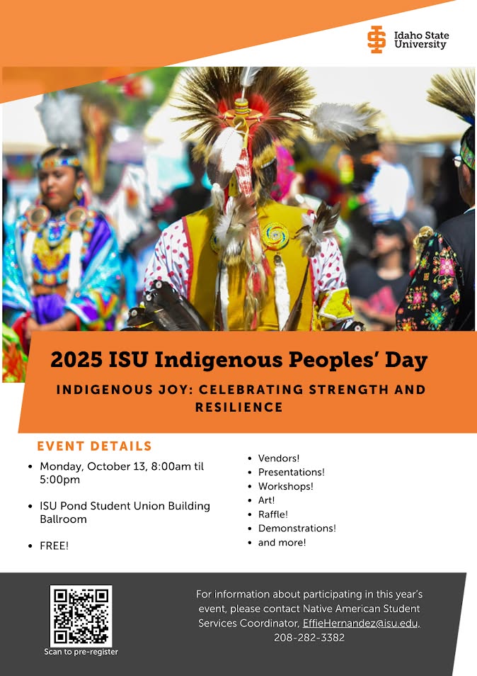 Featured image for “Indigenous Peoples’ Day at ISU on October 13th”