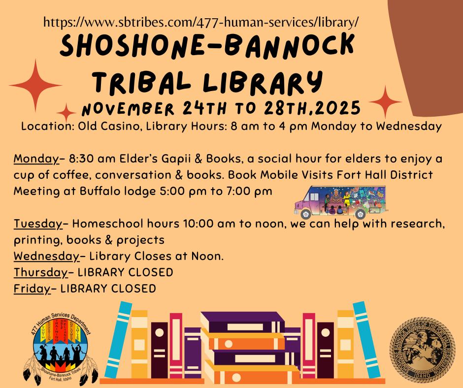 Featured image for “Updated Library Schedule: Nov 24-28th 2025”