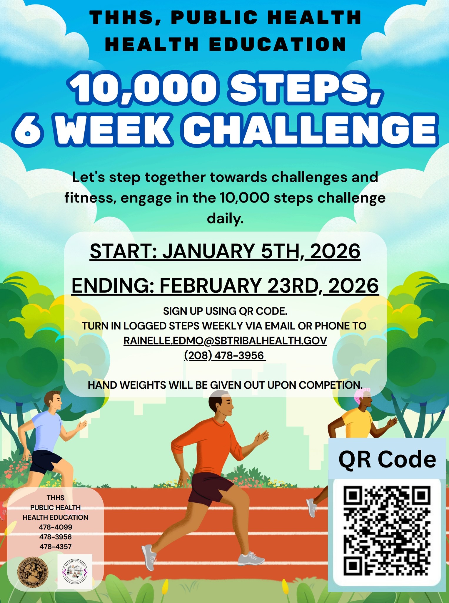 Featured image for “10,000 Step Challenge starts in January”