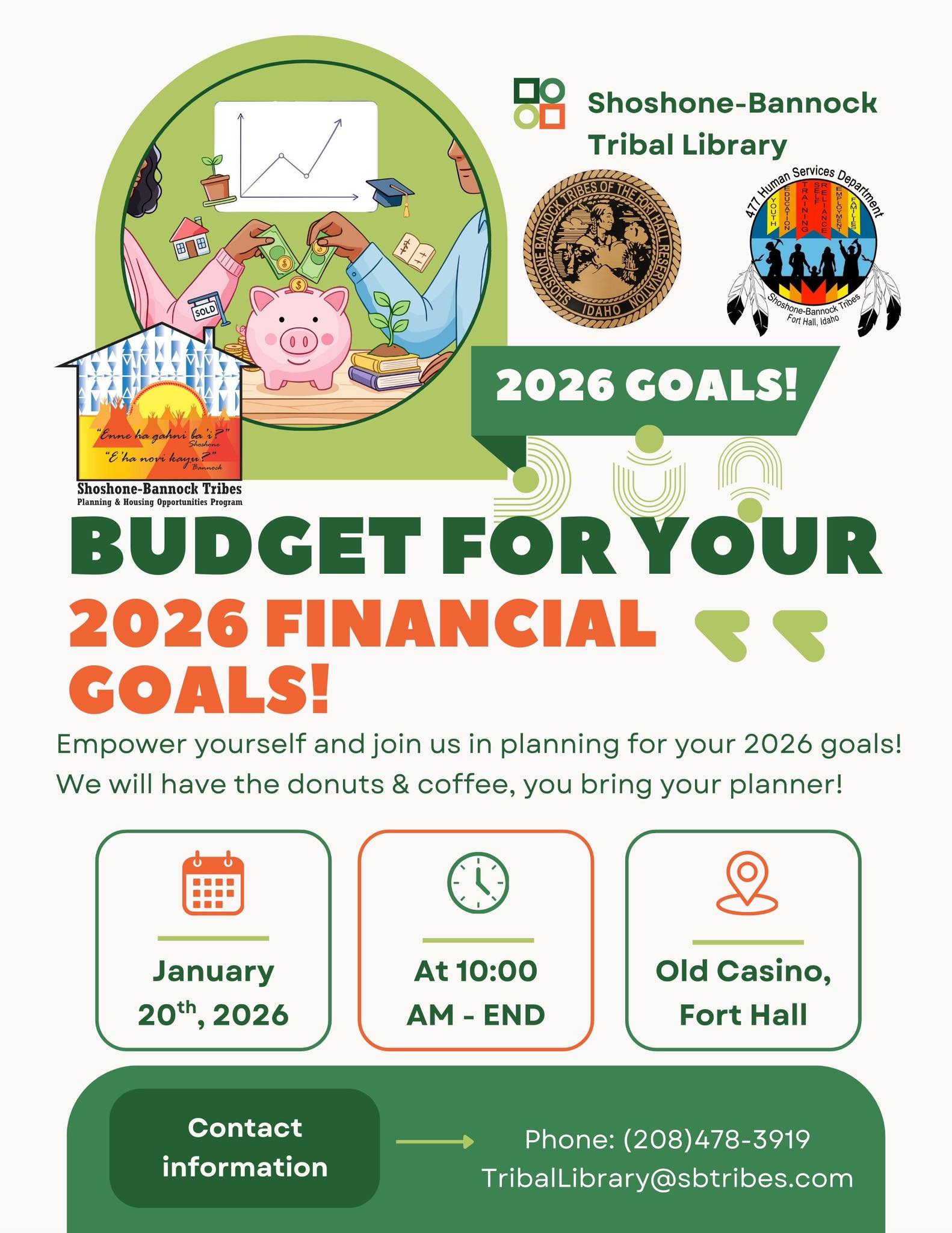 Featured image for “Join us January 20th for a budgeting workshop”