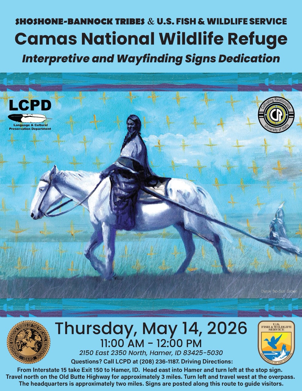 Featured image for “Camas National Wildlife Refuge – Interpretive and Wayfinding Signs Dedication”