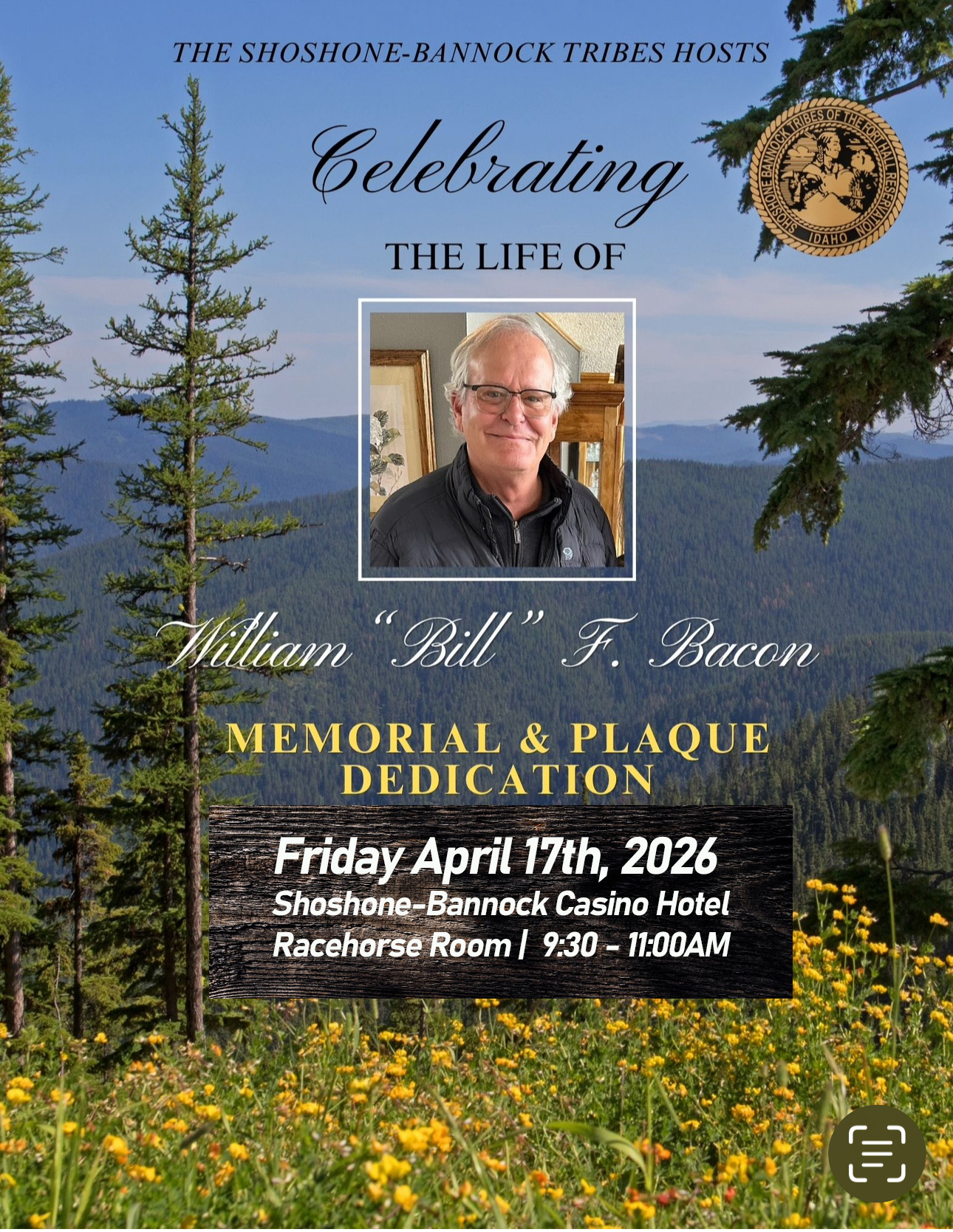Featured image for “Celebration of Life to be held for William “Bill” Bacon”