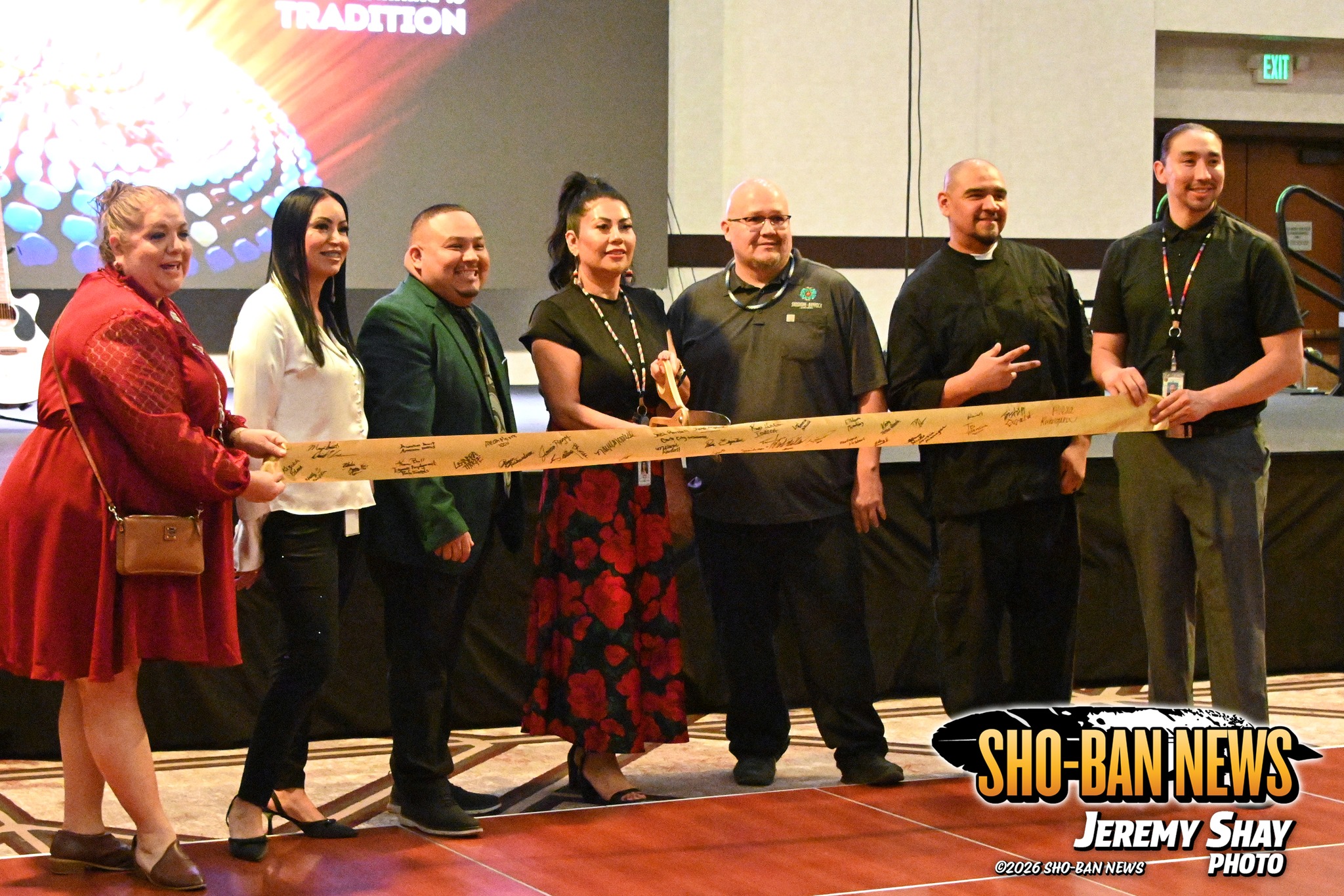 Featured image for “Shoshone-Bannock Casino Hotel Cuts Ribbon for Newly Renovated Chiefs Event Center”