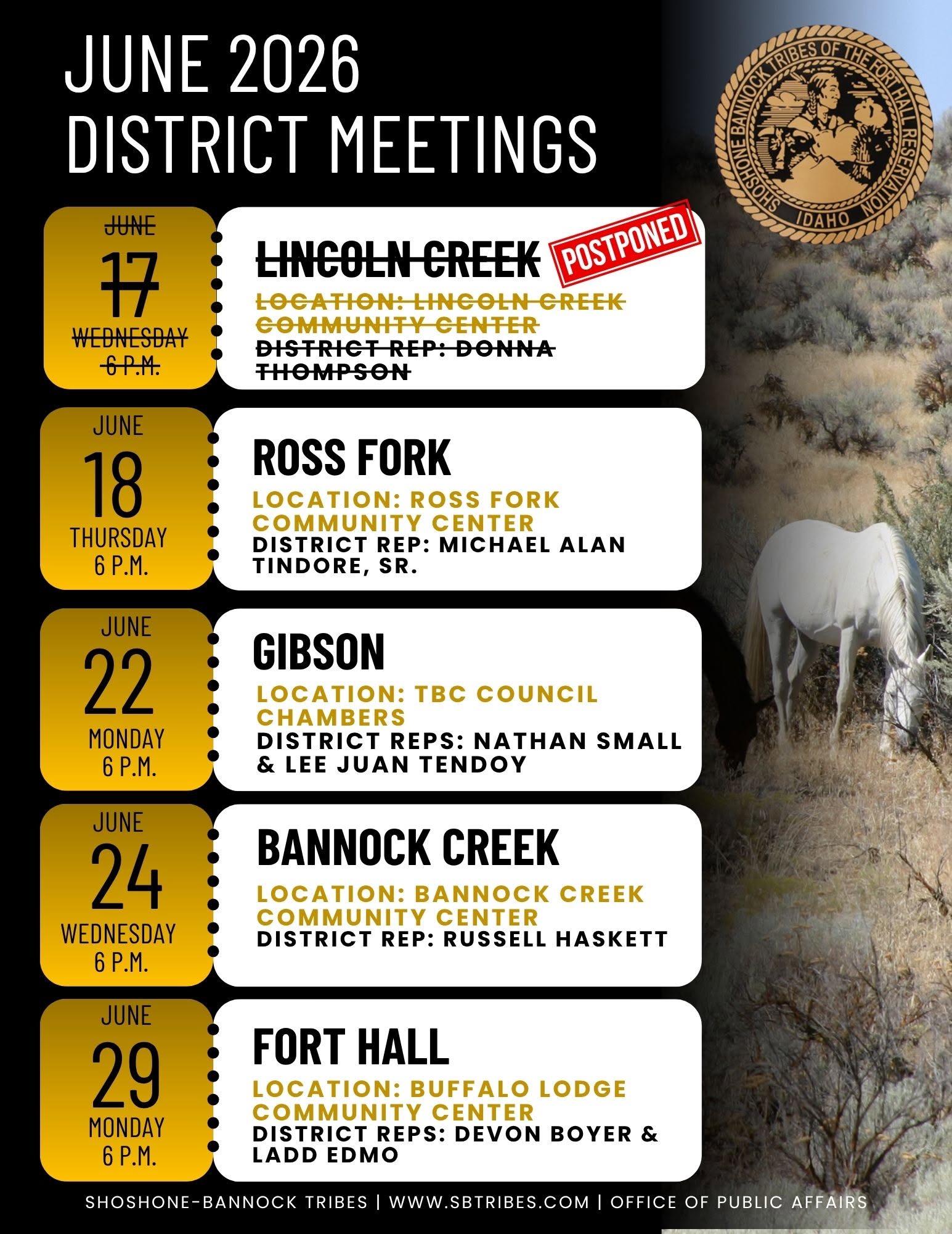 Featured image for “June District Meetings”