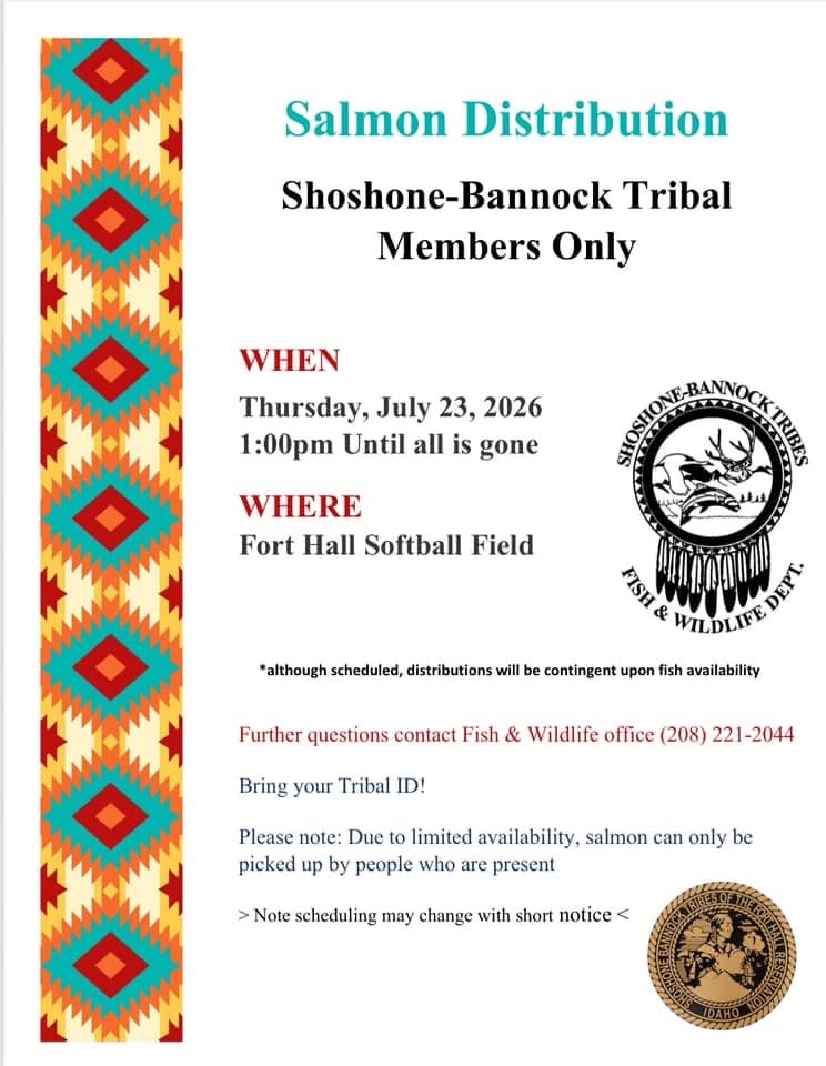 Featured image for “Tribal Member Salmon Distribution July 23rd”