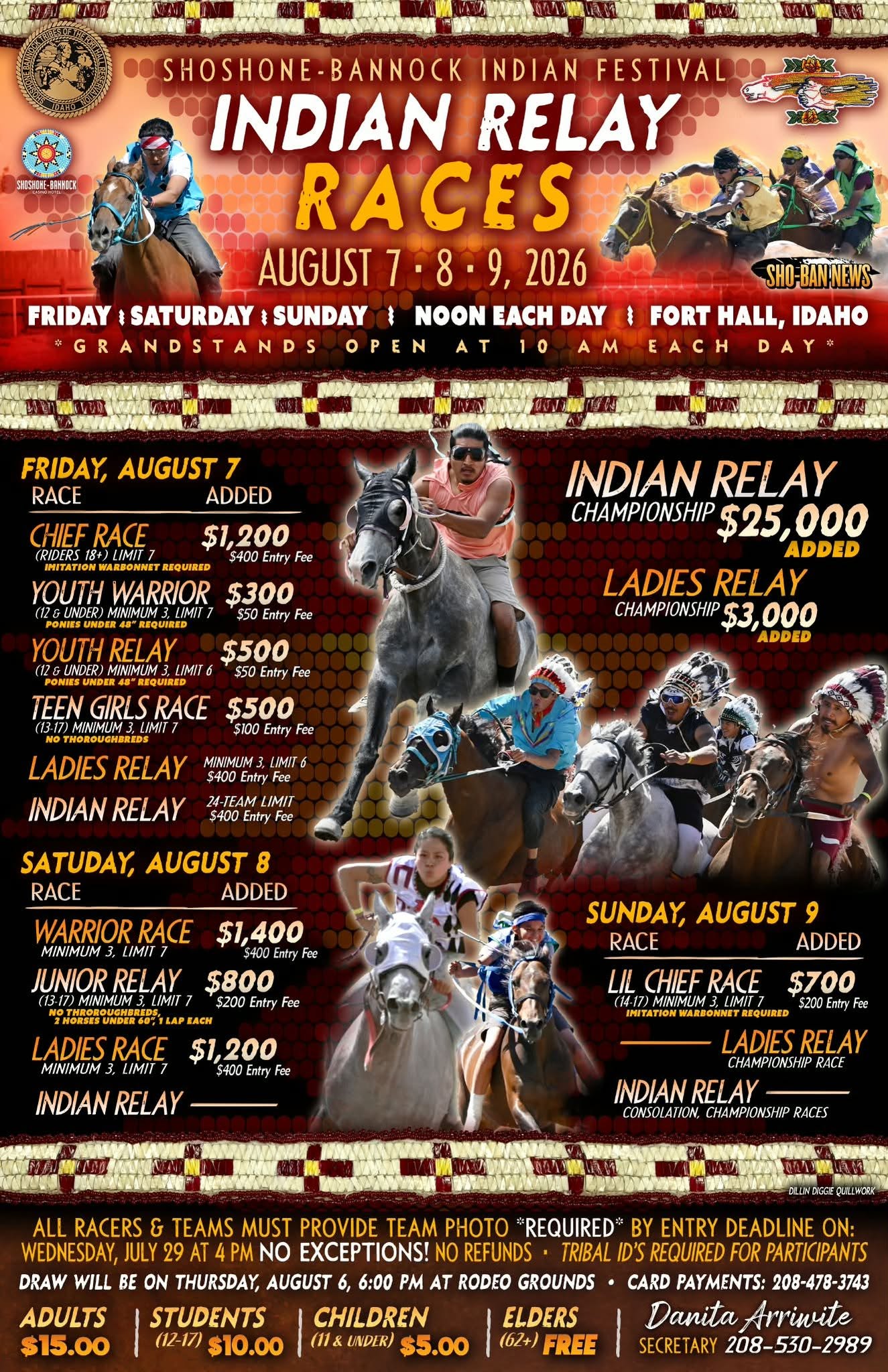 Featured image for “Join us for Indian Relay Races in August during Festival”