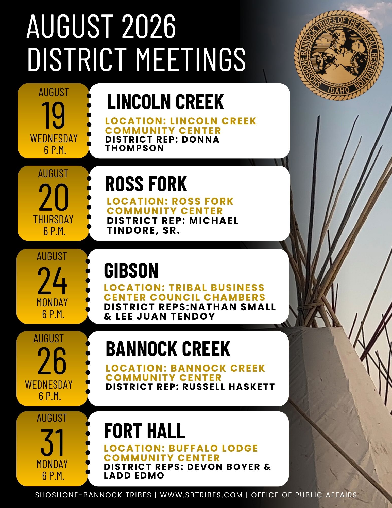 Featured image for “Join us for District Meetings in August”