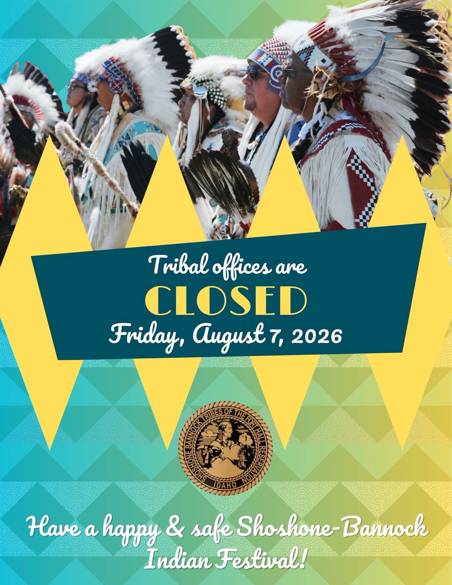 Featured image for “Shoshone-Bannock Tribes Closed on Friday”