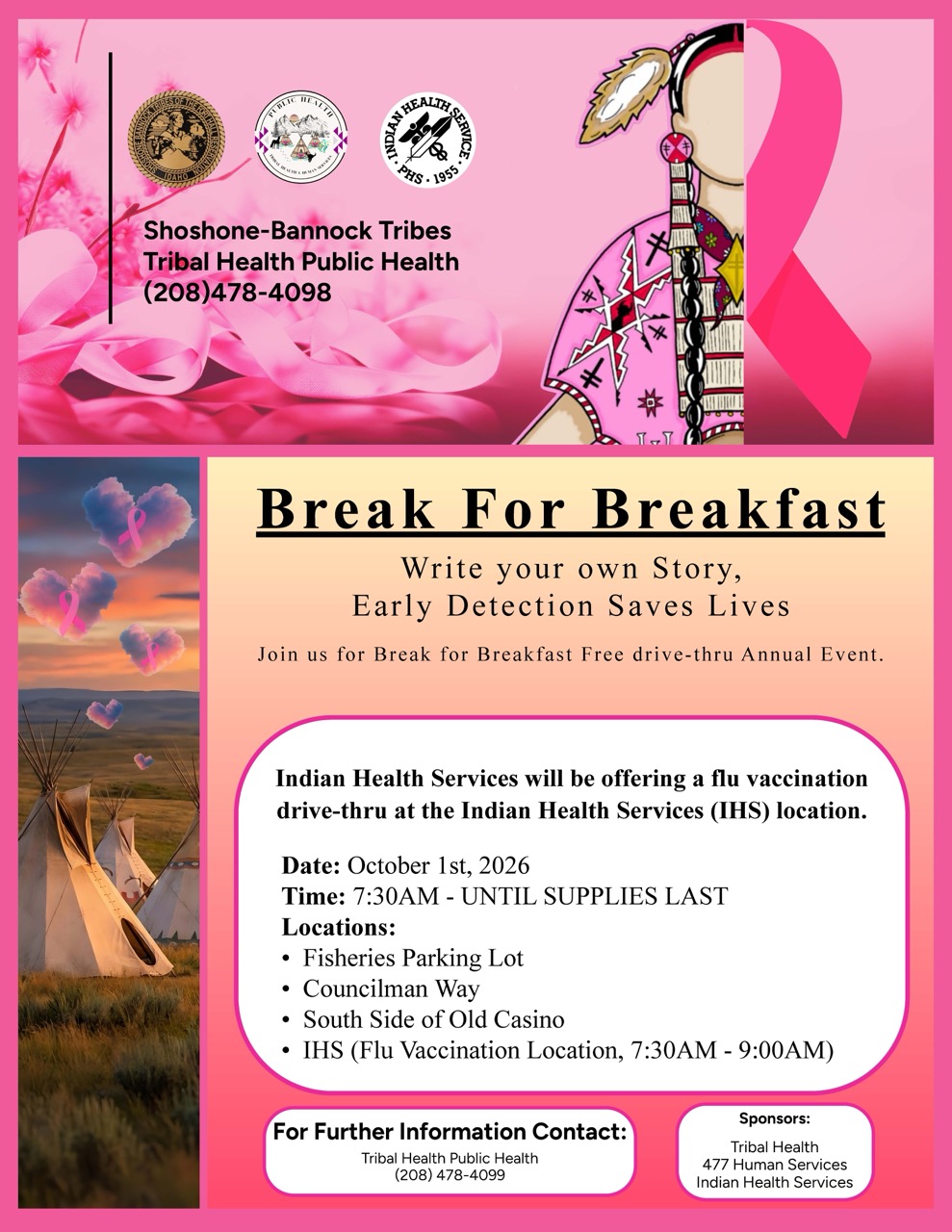 Featured image for “Break for Breakfast – October 1, 2026 in Fort Hall”