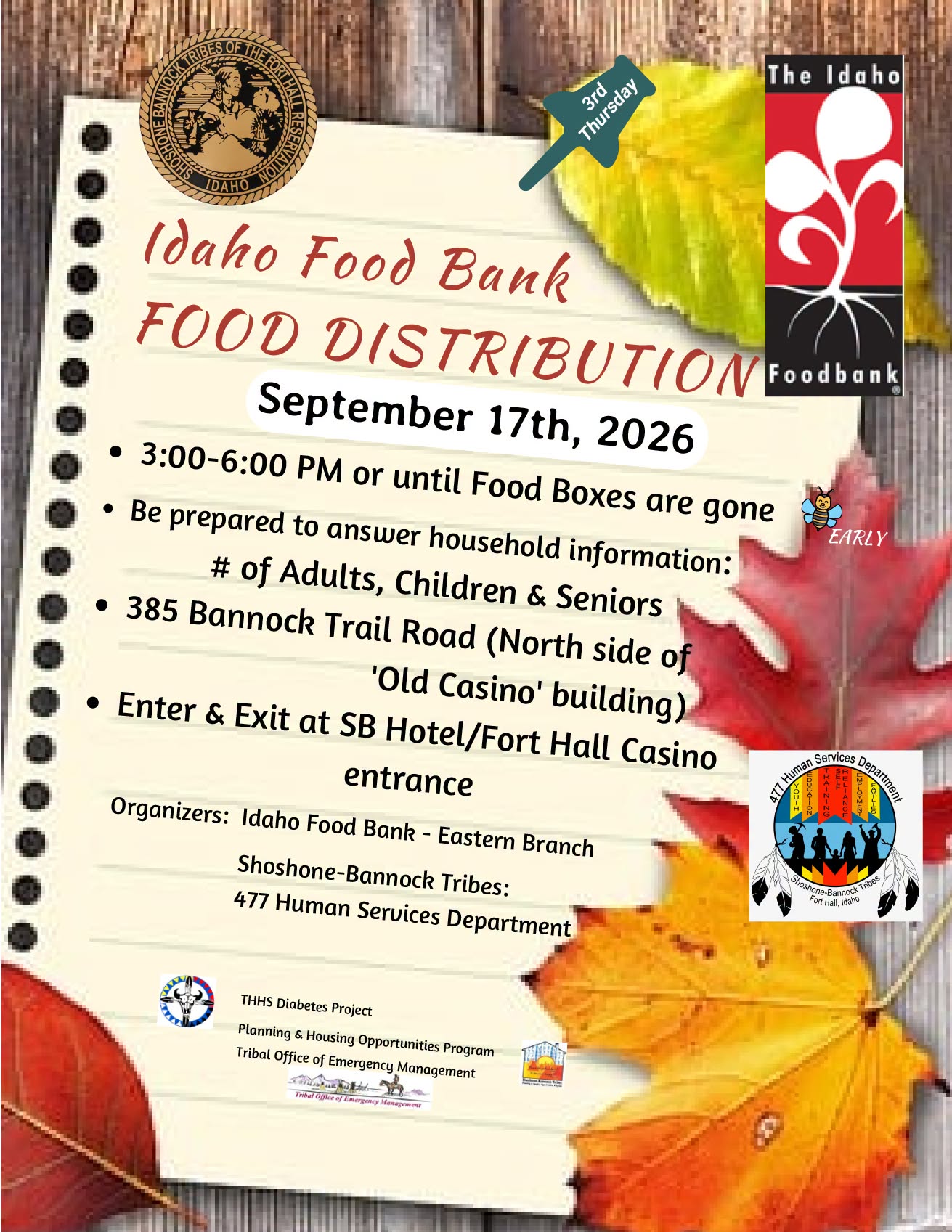 Featured image for “Food Distribution September 17, 2026”