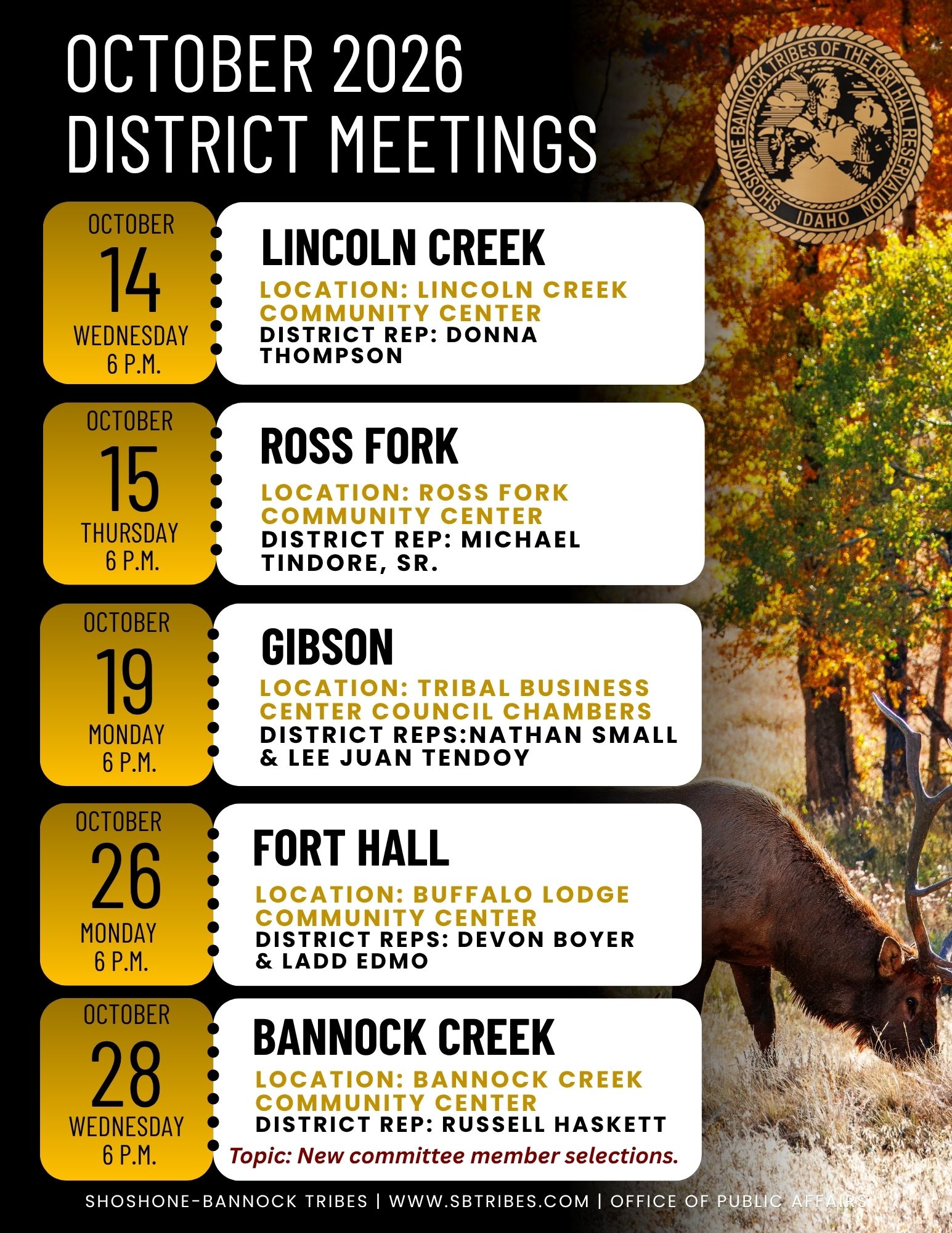 Featured image for “Join us in October for District Meetings”