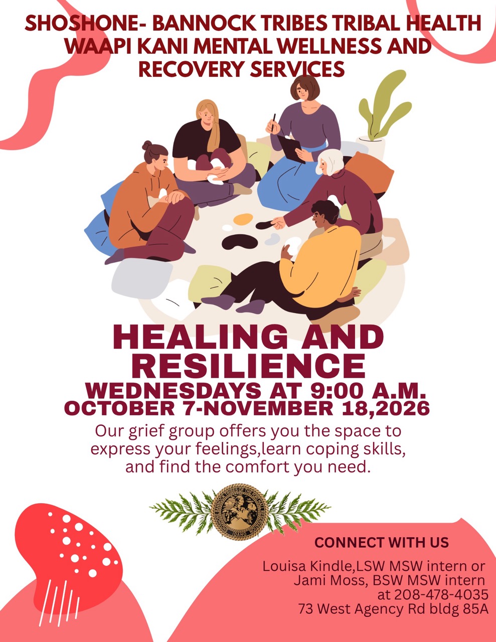 Featured image for “Healing and Resilience Group – Every Wednesday 9AM”